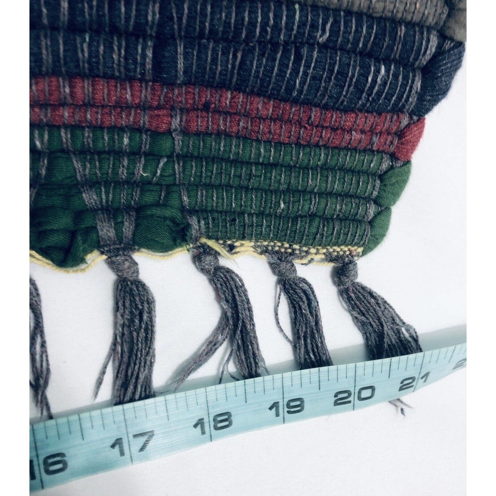 Indian Handmade Chindi Rag Rug Small Rug Ft Throw Rug Washable Hippie Recycled - Picture 6 of 12